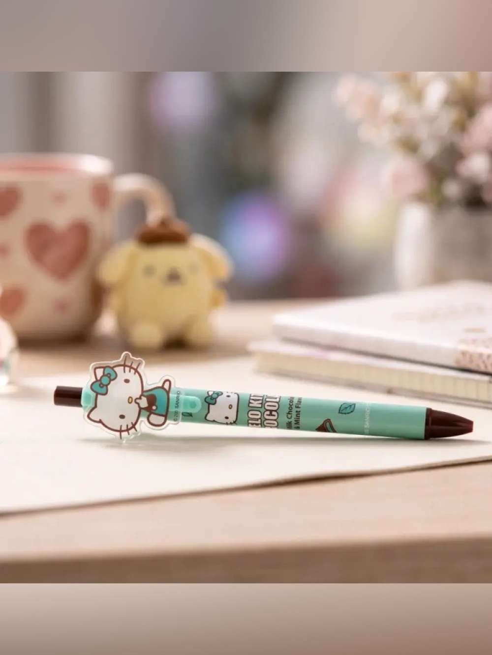 🛍️3/$20🛍️ Cute Mint Sanrio Hello Kitty Pen
